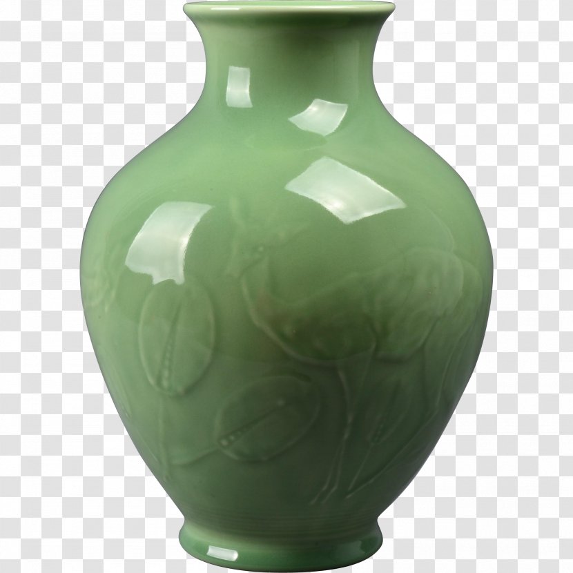 Vase Rookwood Pottery Company De Young Museum Ceramic Glaze - Celadon Transparent PNG