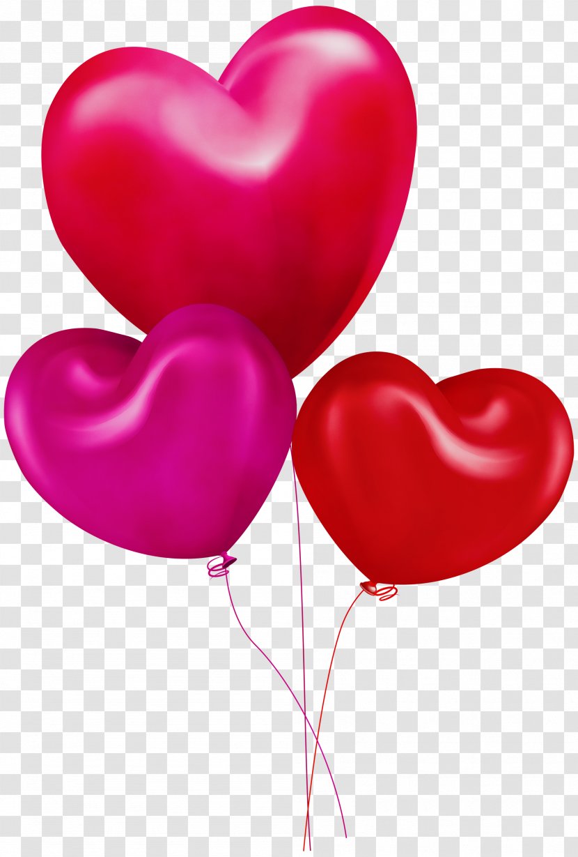 Love Background Heart - Magenta - Party Supply Transparent PNG