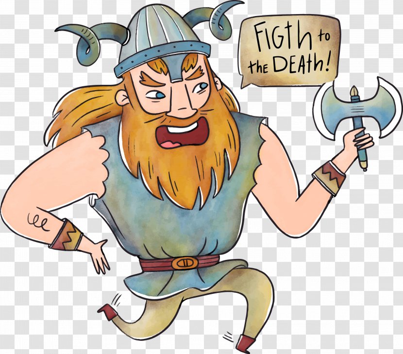 Illustration - Viking - The Solitary Warrior Transparent PNG