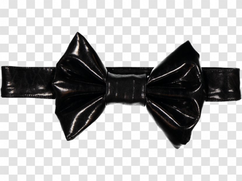Bow Tie Belt Black M Transparent PNG