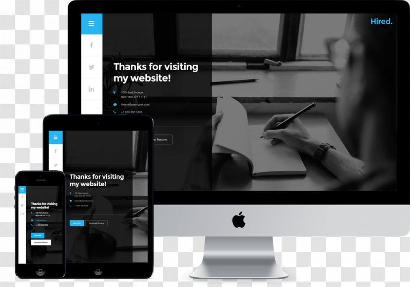 WordPress Theme Blog Template Personal Web Page Transparent PNG