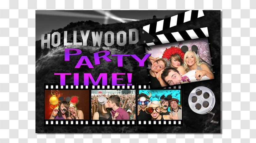 Pin Badges Poster Button Hollywood Sign - Cartoon - Party Transparent PNG
