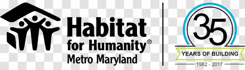 Habitat For Humanity Brand Logo Volunteering Maryland - Toy Transparent PNG