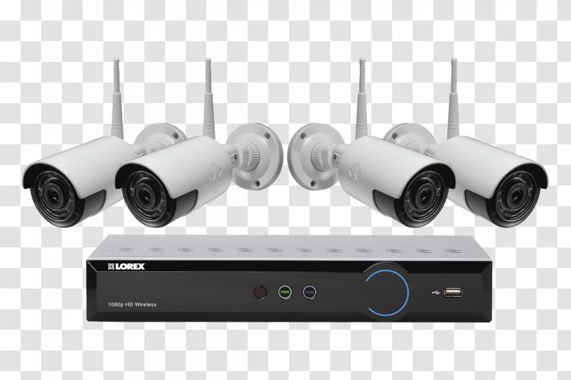 Wireless Security Camera Closed-circuit Television Lorex Technology Inc Digital Video Recorders 1080p - Surveillance Transparent PNG