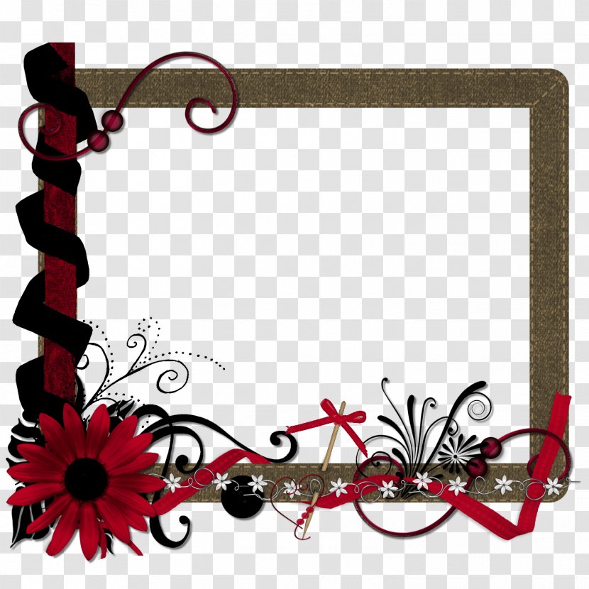 Picture Frames Photography Mat - Red Frame Transparent PNG