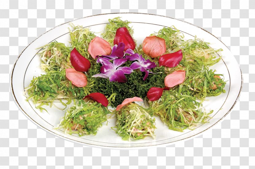 Chinese Cuisine Fruit Salad Food Meat - Leaf Vegetable - Rose Beef Transparent PNG