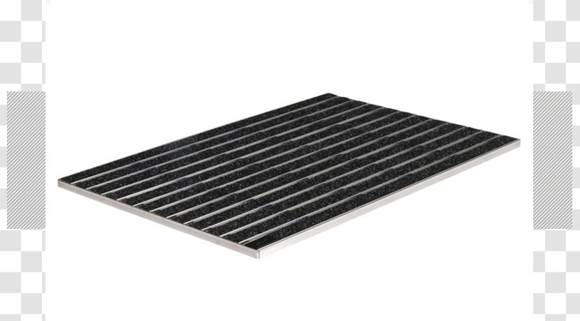 Flooring Building Mat Carpet - Black - Technology Stripes Transparent PNG