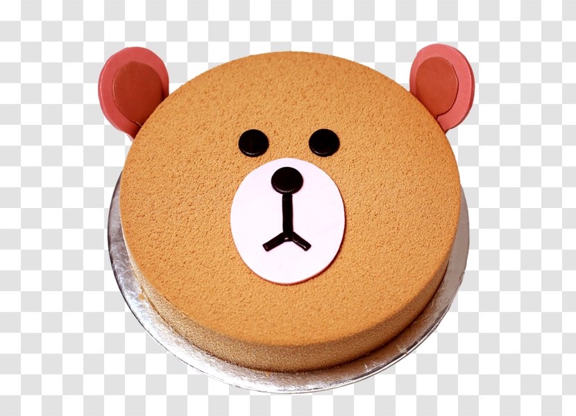 Ice Cream Cake Brown Bear Torte Transparent PNG