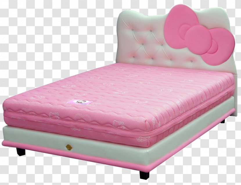 Hello Kitty Springbed Surabaya Mattress Pillow - Bed Transparent PNG