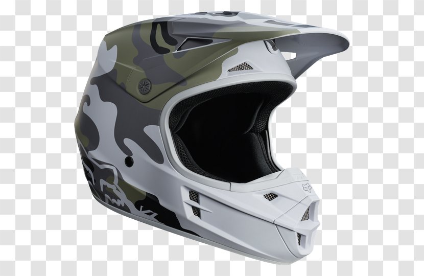 Motorcycle Helmets Fox Racing Motocross - Riding Gear Transparent PNG