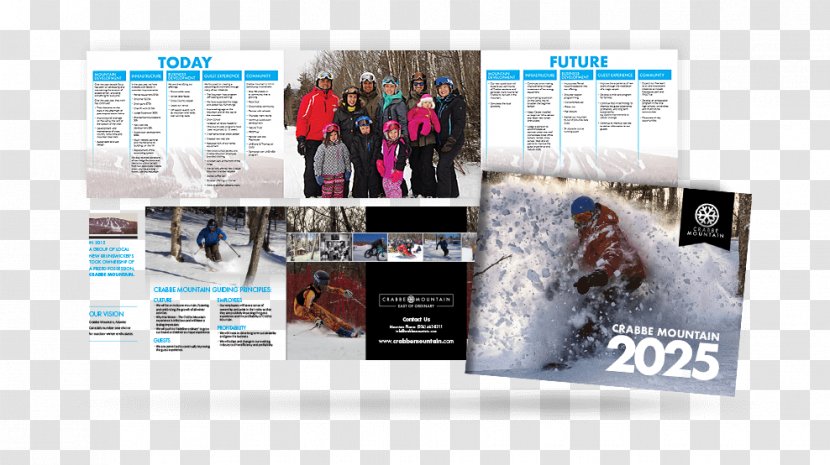 Crabbe Mountain Graphic Design Fredericton Brochure - Creative Transparent PNG