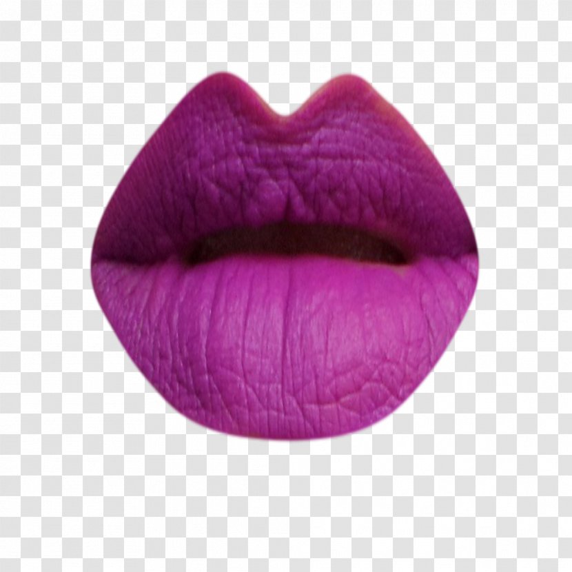 Lipstick Close-up - Violet Transparent PNG