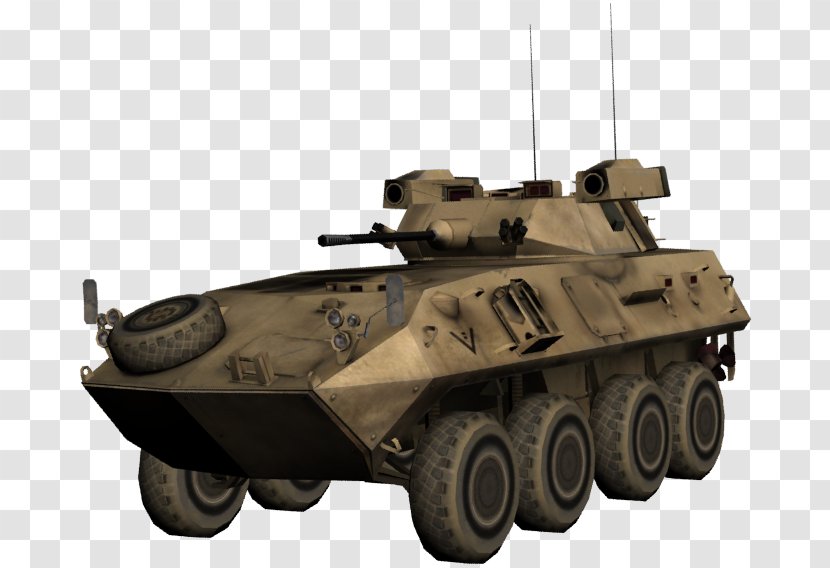 Tank Battlefield 3 Play4Free LAV-25 4 - Gun Turret Transparent PNG