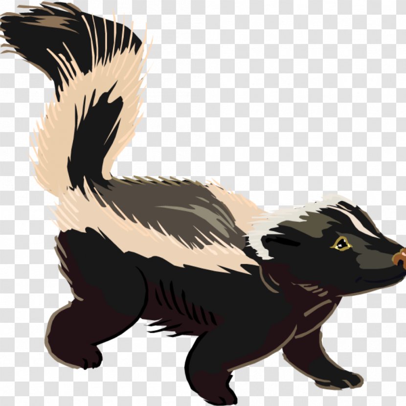 Clip Art Skunk Openclipart Free Content Illustration - Organism Transparent PNG