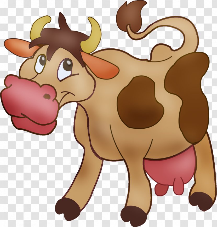 Cattle Cartoon Animation Clip Art - Dog Like Mammal - Clarabelle Cow Transparent PNG