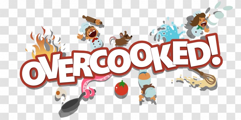 Overcooked PlayStation 4 Team17 Video Game Chef - Cartoon - Games Transparent PNG