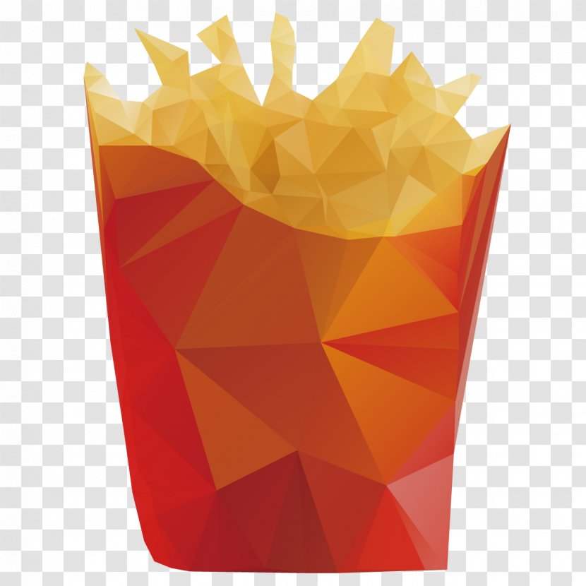 Shape Illustration - Polygon - Abstract Fries Transparent PNG
