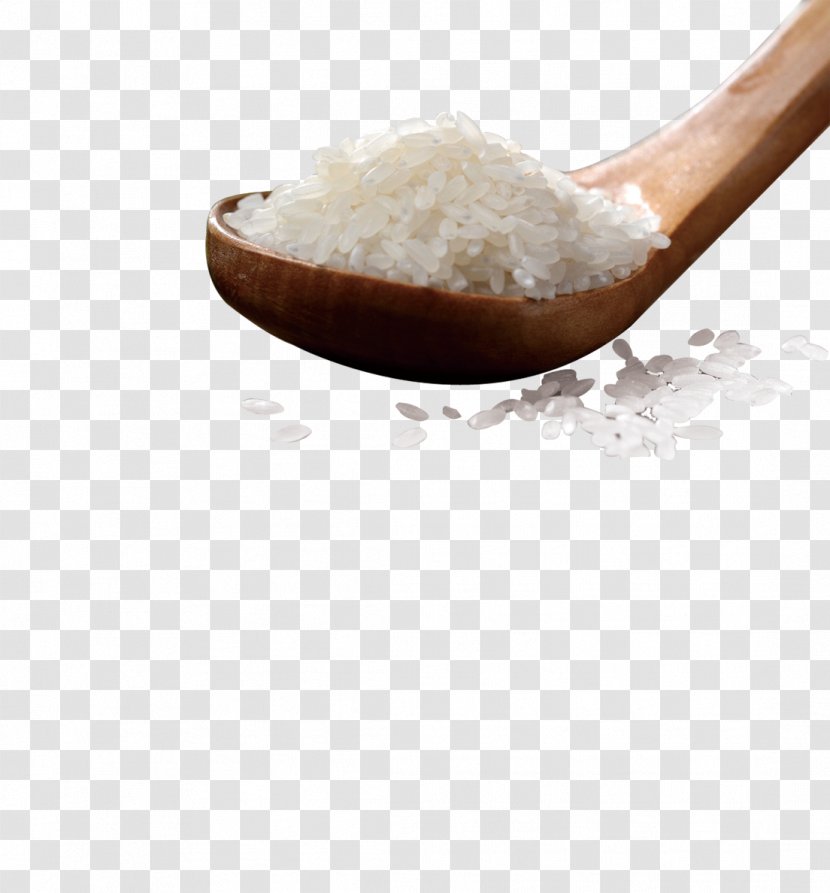 White Rice Oryza Sativa Paddy Field - A Spoonful Of Transparent PNG