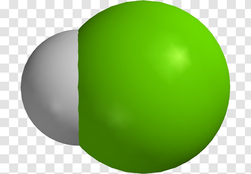 Hydrogen Chloride Space-filling Model Lewis Structure Sulfuric Acid Transparent PNG