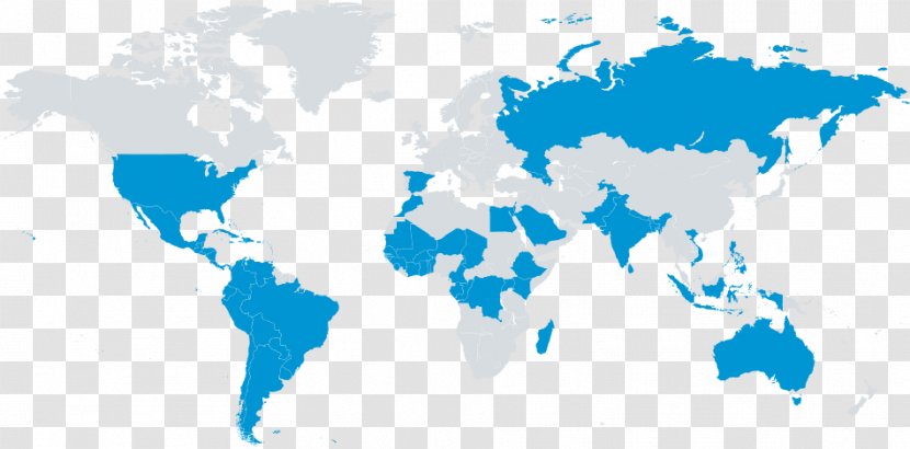 World Map Globe - Ocean - Location Information Transparent PNG