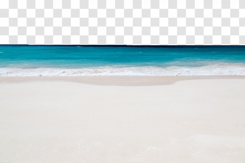 Sea Sky Turquoise - Aqua - Blue Beach Transparent PNG