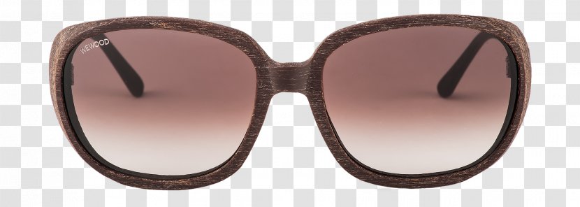 Sunglasses Goggles Eyewear - Gradient - Brown Wood Transparent PNG