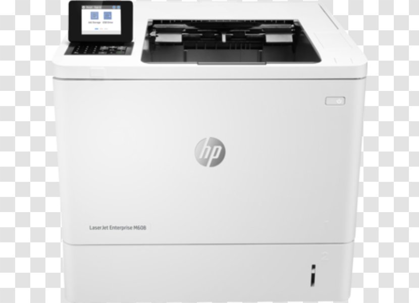 HP LaserJet Enterprise M607n Hardware/Electronic Hewlett-Packard Laser Printing - Hp Laserjet M608n - Hewlett-packard Transparent PNG