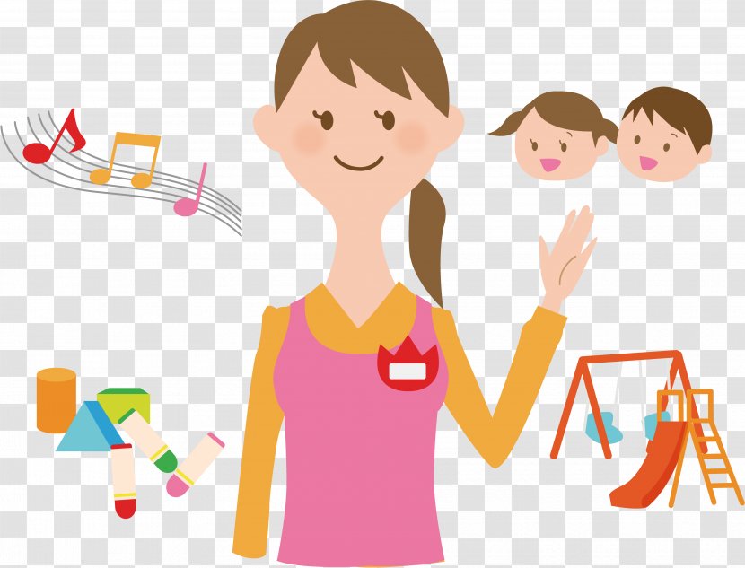 Jardin D'enfants Kindergarten Teacher Childcare Worker Job - Flower Transparent PNG