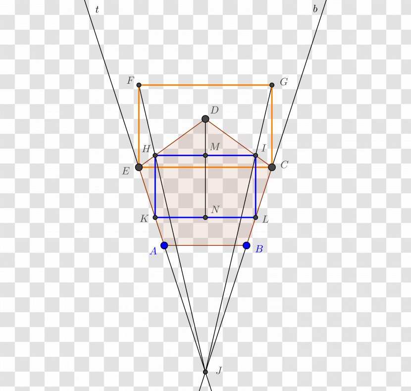 Golden Rectangle Triangle Point Ratio - Angle Transparent PNG