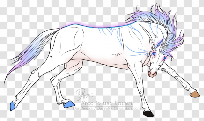 Mane Foal Stallion Colt Halter - Flower - Mustang Transparent PNG