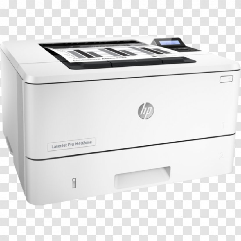 Hewlett-Packard HP LaserJet Pro M402 Printer Duplex Printing Laser - Double Sided Letterhead Transparent PNG