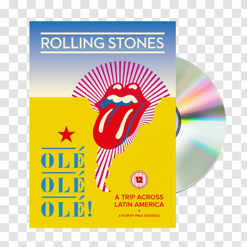 Blu-ray Disc América Latina Olé Tour 2016 The Rolling Stones Documentary Film - Silhouette - Dvd Transparent PNG