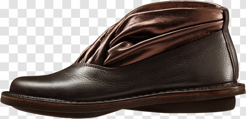 Slip-on Shoe Leather Boot Brown - Court Transparent PNG
