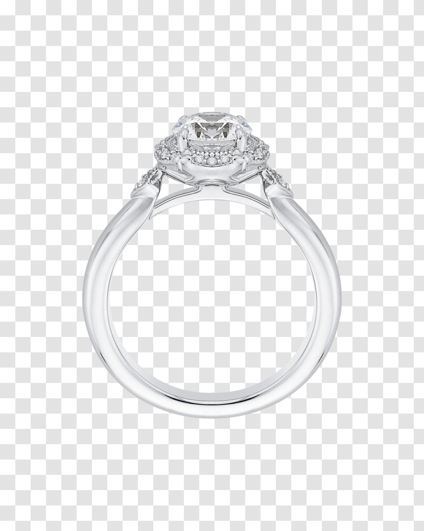 Engagement Ring Diamond Cut Solitaire Transparent PNG