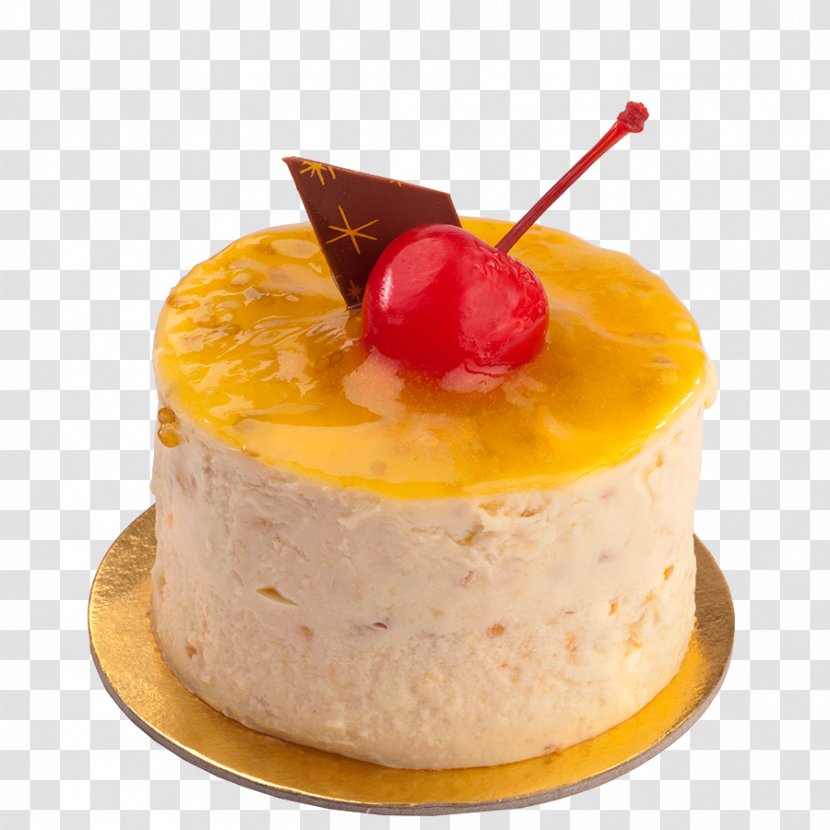 Dessert Bavarian Cream Mousse Cheesecake Sponge Cake - Naranjilla - Mini Transparent PNG