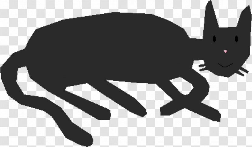 Cat Kitten Whiskers Pet Clip Art - Black Transparent PNG
