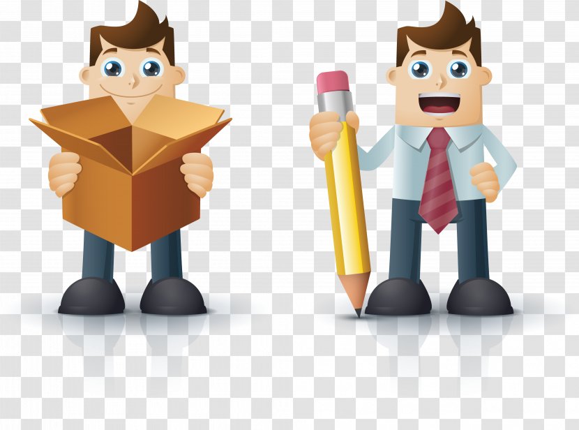 Joomla Marketing Service World Wide Web Video Production - Take A Pencil Box Character. Transparent PNG