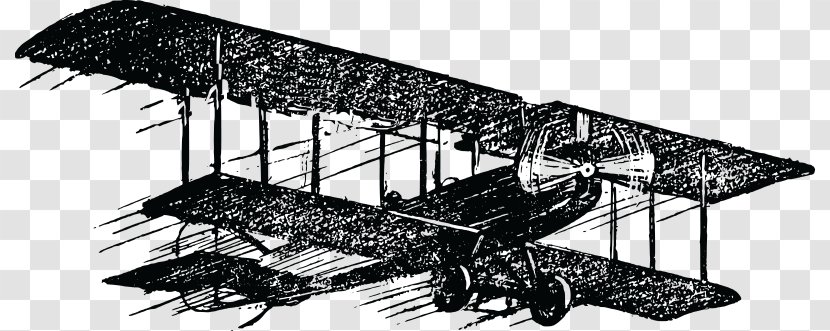 Clip Art Airplane Fixed-wing Aircraft Biplane - Triplane Transparent PNG