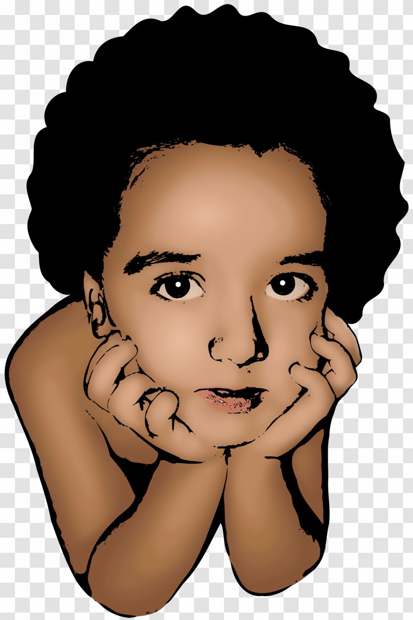 Child Infant Clip Art - Cartoon - Thinking Man Transparent PNG