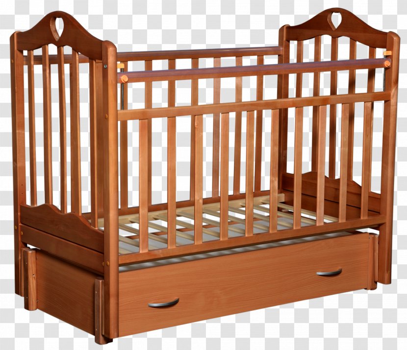 Cots Pendulum Nursery Bed Drawer - Furniture Transparent PNG