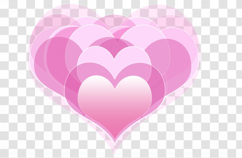 Clip Art Heart Design - Purple Transparent PNG