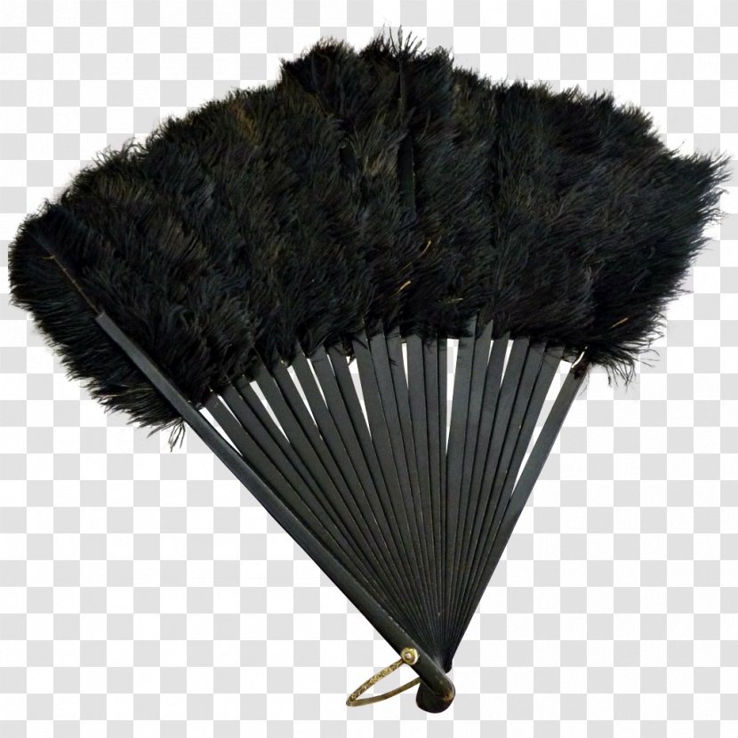 Hand Fan Feather Paper Ceiling Fans - Ostrich Transparent PNG