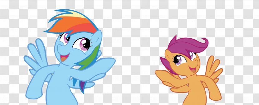 Rainbow Dash Scootaloo Rarity Image - Tree Transparent PNG