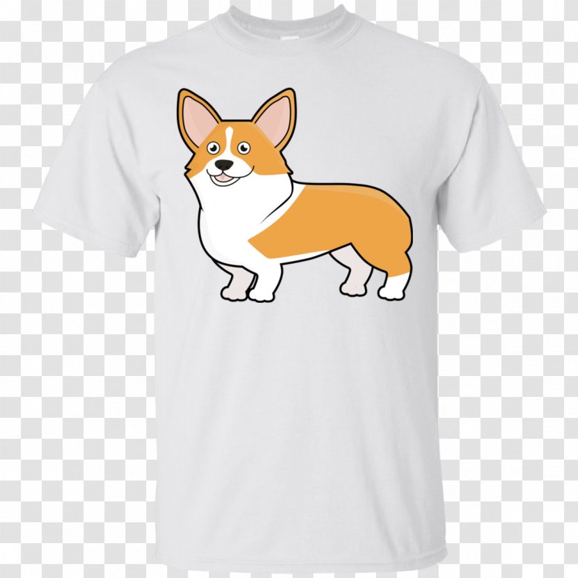 T-shirt Pembroke Welsh Corgi Hoodie Sleeve - Bluza Transparent PNG