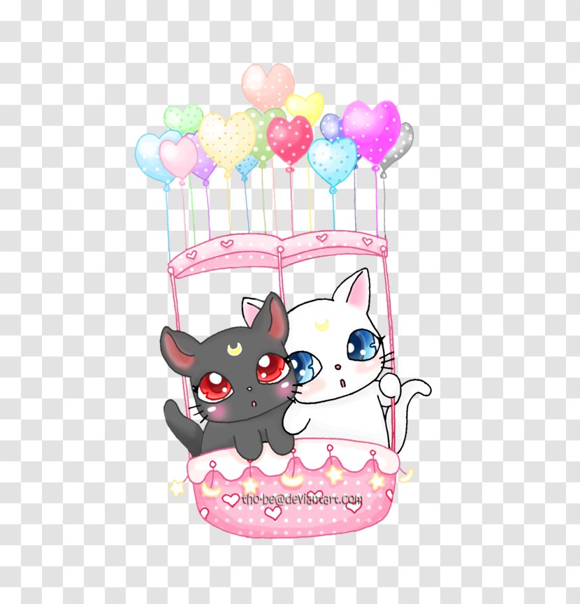 Luna, Artemis, And Diana Sailor Moon - Tree Transparent PNG