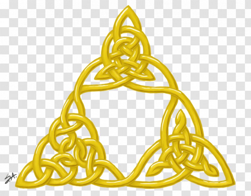 Celtic Knot Triforce Drawing The Legend Of Zelda: Tri Force Heroes - Celts Transparent PNG