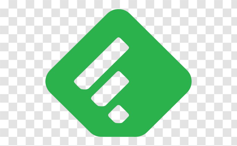 Feedly News Aggregator RSS Google Reader - Green - Button Transparent PNG