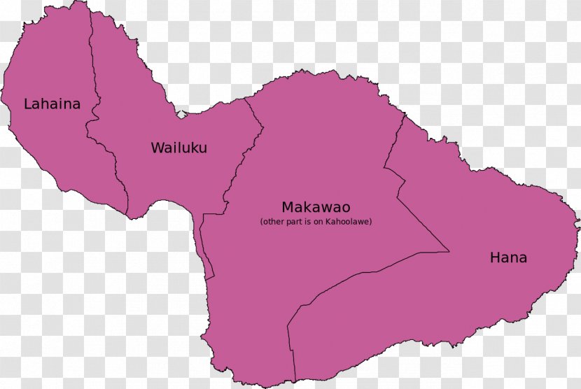 Kahului Kaanapali Makawao Hana Napili-Honokowai - Magenta Transparent PNG