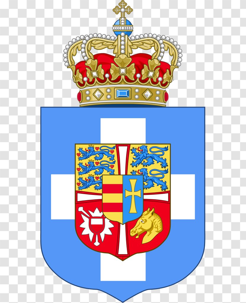 Royal Cypher Danish Family British Coat Of Arms Denmark - Greek - King Transparent PNG