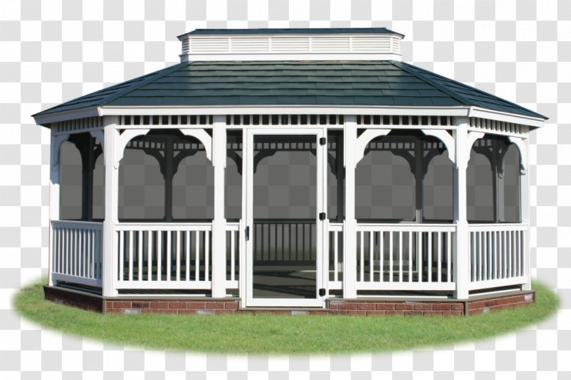 Gazebo Roof Shingle Window Pavilion - Pergola Transparent PNG